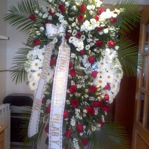 Corona de flores